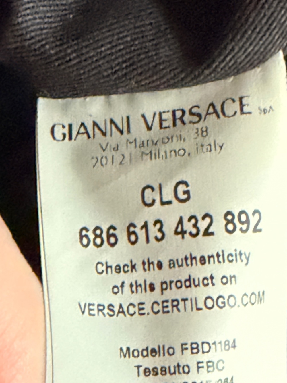 Versus Versace Black Leather Crossbody with Silver Medallion Accents - Picture 4 of 4